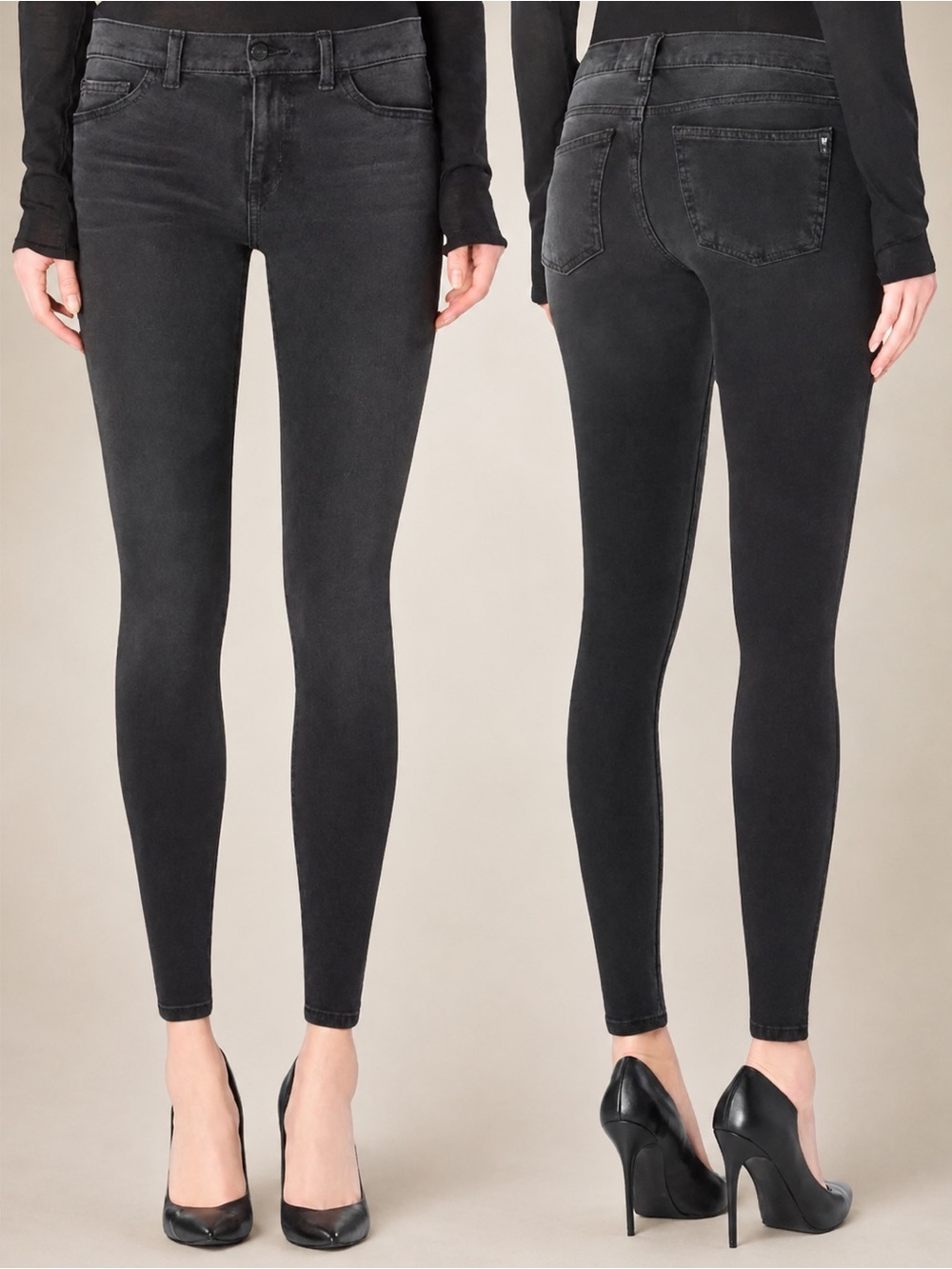 NWT SIWY Felicity Low Rise Skinny Jean • Thunderstorm • Grey Stretch Denim • 30